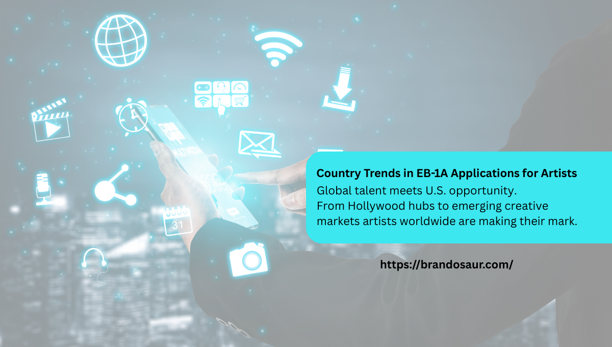 Country Trends in EB 1A Application for Artists 